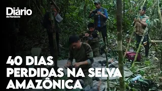 Vídeo mostra resgate de crianças desaparecidas na Amazônia colombiana