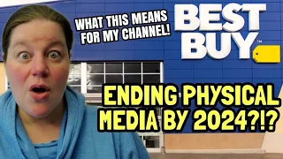 BEST BUY OFFICIALLY ANNOUNCES THE END OF PHYSICAL MEDIA IN STORE AND ONLINE!!!