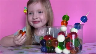 Съедобные ШАРИКИ ОРБИЗ готовим желейные конфеты орбиз preparing edible candy orbeez