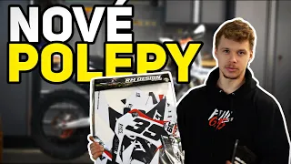 NOVÝ DESIGN - LEPÍME POLEPY NA MOTORKY!