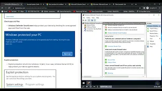 Windows Fundamentals 3 | firewall security | window defender | tryhackme | walkthrough
