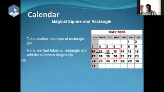 Calendar Math: Part 1 (Arithmetic Progressions) | Magic Squares | Average | Sum