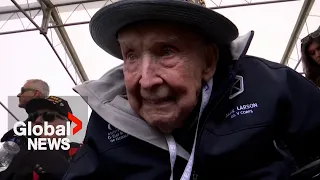 "All my buddies are gone": 101-year-old, last living member of his unit, remembers fallen comrades