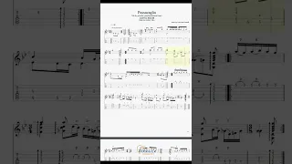 For Guitar Classical - Ludovico Roncalli - Passacaglia #classicalguitar #guitartabs #guitartutorial