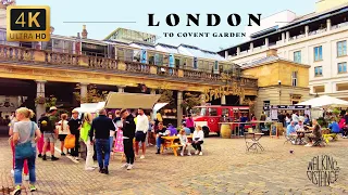 LONDON, UK -  [4K] Walk to Covent Garden via Holborn