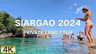 🇵🇭SIARGAO 2024 PRIVATE LAND TOUR 4K