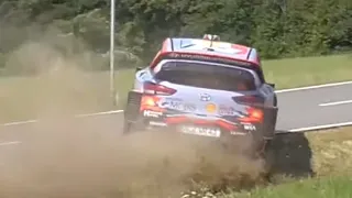 WRC ADAC Rallye Deutschland 2019 Saturday Action/Mistakes/Show