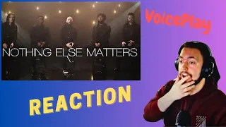 VoicePlay Reaction - Nothing Else Matters Metallica Acapella Cover