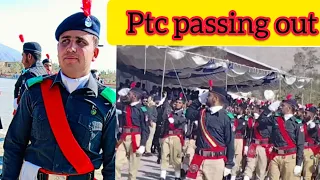 Full dress rehearsal for the passing out parade at ptc quetta #Asi officers and #recruit officers