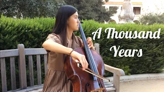 Two Cellos Cover: A Thousand Years - Christina Perri，暮光之城【千年之恋】双大提琴版本，첼로 연주