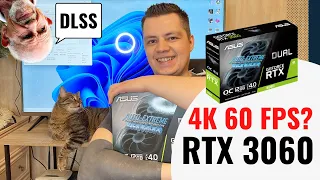 🔴Подходит ли RTX 3060 для 4К 60 FPS гейминга? Тесты (FPS) RTX 3060 в 4К в тяжелых играх.