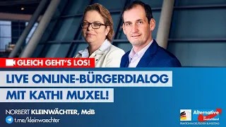 Online-Bürgerdialog mit Norbert Kleinwächter und Kathi Muxel