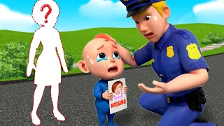 Police Officer Songs - Job and Carrer + Baby Shark Doo Doo Doo | Nursery Rhymes & Rosoo Kids Songs