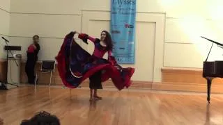 Marina Kolpakova - Gypsy dance at the Russian festival