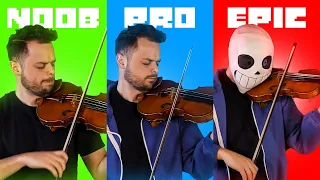 10 Levels of Megalovania: Noob to Epic