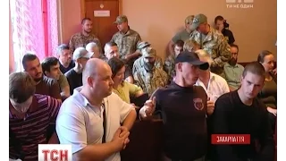 У Мукачевому розпочався суд над бійцями Правого Сектору