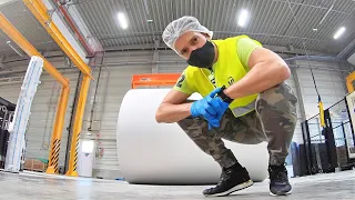 Így készül a WC papír