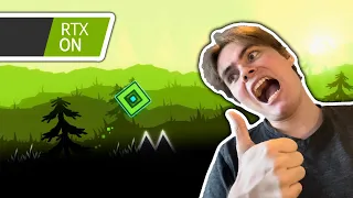 ULTRA REALISTIC!!! - Geometry dash with RTX