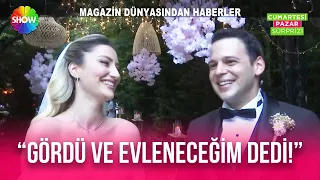 Cihan - Sinem Şimşek çifti dünyaevine girdi!