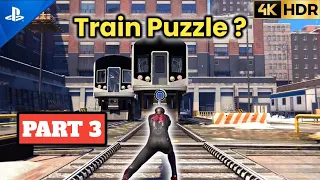 (PS5) Spider-Man: Miles Morales Train Challenge | Ray Tracing Gameplay [4K 60FPS HDR]