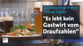 Inflation in der Gastronomie: Auswärts essen und trinken wird immer teurer | Abendschau | BR24