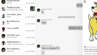 Who is martha...?