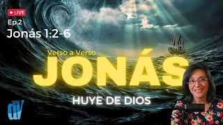 [Ep. #2] 🐟 Jonás 1:2-6 Jonás 🕊️ HUYE de Dios 🌊 La gran TORMENTA