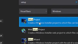 How to Create Setup.exe Visual Studio 2019