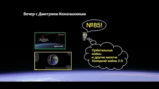 Вечер с Дмитрием Конаныхиным №85 "Орбитальные войны и другие мелочи Холодной войны 2.0"