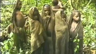 Tribe on Papua New Guinea meets white man for the first time. Filmed in 1976.