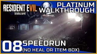 Resident Evil 7 Full Platinum Walkthrough - 08 - Speedrun (No Heal or Item Box)