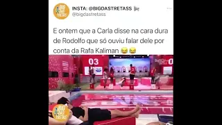 -CARLA FALANDO NA CARA DE RODOLFO NO BBB 21 ( LEIA A DESCRIÇÃO) #shorts