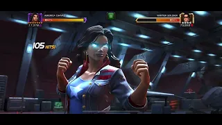 Mcoc - America Chavez 7 Star vs 4 star Winter Soldier. The First Player of 7 Star