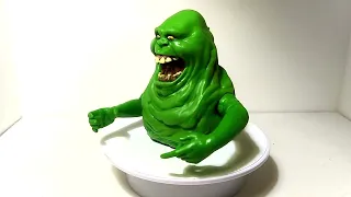 Hasbro 6 Inch Tall Burping Electronic SLIMER Ghost Figure with Authentic Likeness to Movie Slimer!!