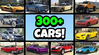 Here’s What $400,000,000 Worth of Cars Gets You in GTA Online, (300+ Cars)…