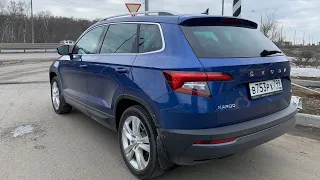 Взял Skoda Karoq - по региональным дорогам