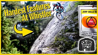 These Are the Hardest Features at Whistler Bike Park  🔺