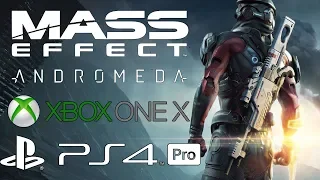 Mass Effect Andromeda Xbox One X vs PS4 Pro Graphics Comparison! [4K]