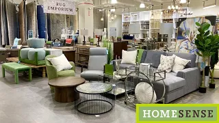 HOME SENSE FURNITURE SOFAS COUCHES ARMCHAIRS COFFEE TABLES SHOP WITH ME SHOPPING STORE WALK THROUGH