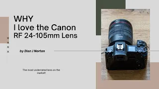 WHY I LOVE THE CANON RF 24-105mm  F4 lens