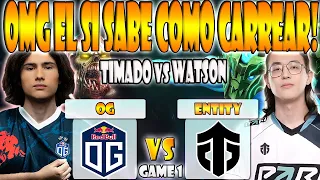 OG VS ENTITY BO5[GAME 1]GRAN FINAL-TIMADO, WISPER VS WATSON, NO[O]NE-FISSURE UNIVERSE EPISODE 2-DOTA