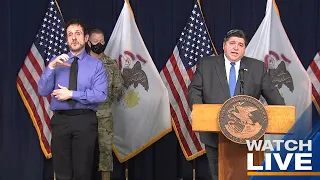 Gov. JB Pritzker gives COVID-19 update as state shatters daily record, more than 15K cases reported