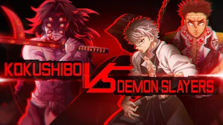 Kokushibo vs Demon Slayers - Kimetsu no Yaiba [POWER LEVELS] [60FPS] [SPOILERS]