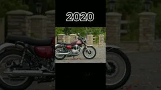 Evolution of Kawasaki W800#shorts #evolution #viral