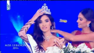 Miss Lebanon 2016 Crowning moment (Road to Miss World 2016)