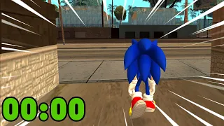 GTA SA Speedrun Sonic World Record