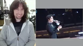 British guitarist analyses Dimash's mental imagery live in 2019!