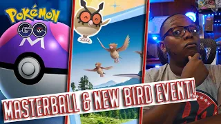 Pokémon Go: Masterball Returns & New Bird Event!!!