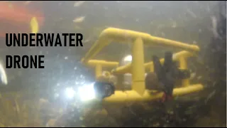 Homemade Underwater ROV Made From Scraps
