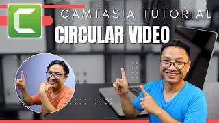 Circular Video with Border Effect - Camtasia Tutorial For Beginners
